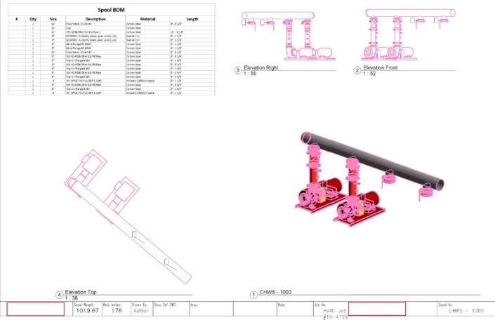 Spool Sample | BIM Solutions