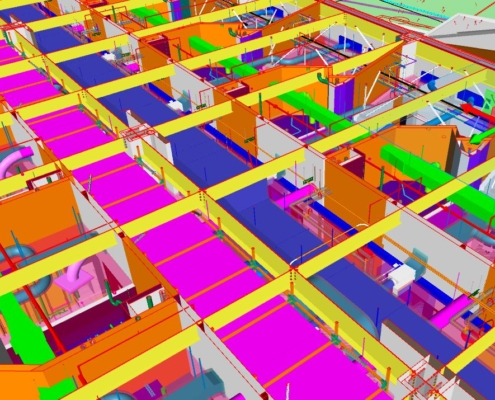 Health Care Project BIM drawing | The VDC Group