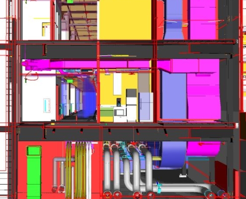 Health Care Project BIM drawing | The VDC Group