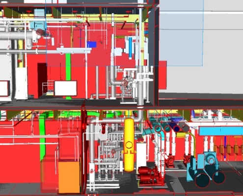 Health Care Project BIM drawing | The VDC Group