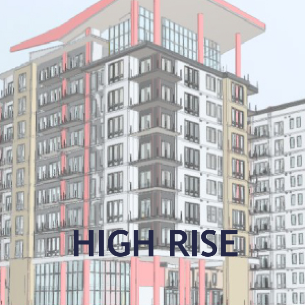 High Rise box graphic | The VDC Group